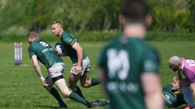 Action from the 2026 Estonian Olympic Rugby 7s Championships at Tiskre