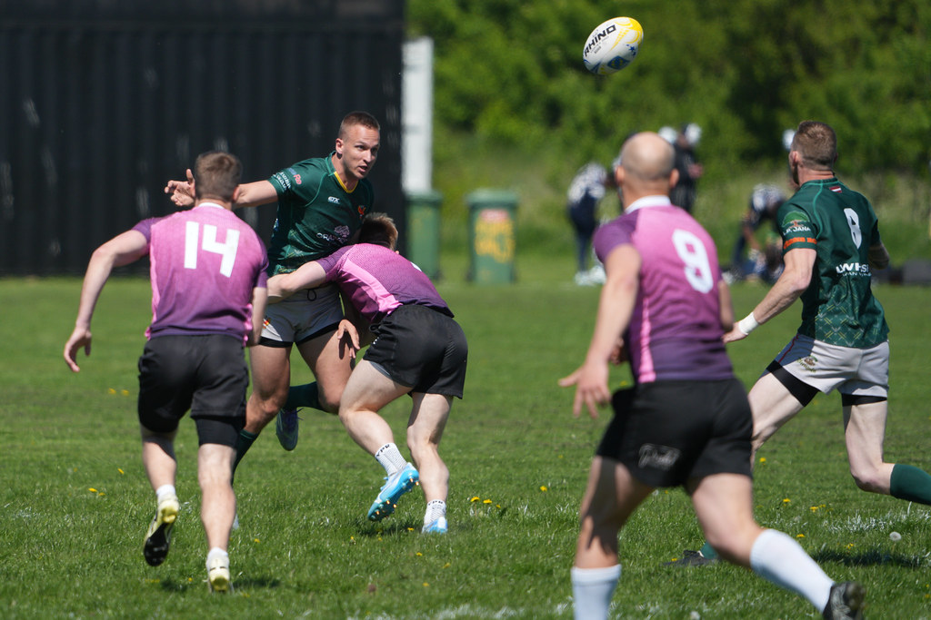 Match action from the 2026 Estonian Olympic Rugby 7s Championships